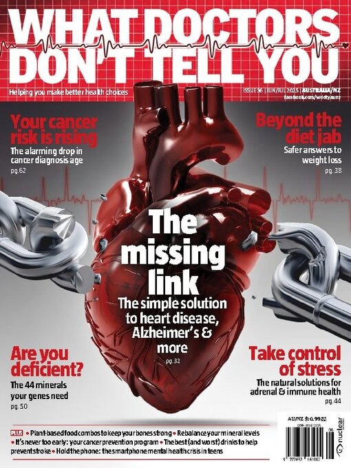 Détails du titre pour What Doctors Don't Tell You Australia/NZ par Nuclear Enterprises Pty Ltd - Disponible